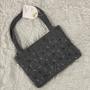 Gray hand Bag